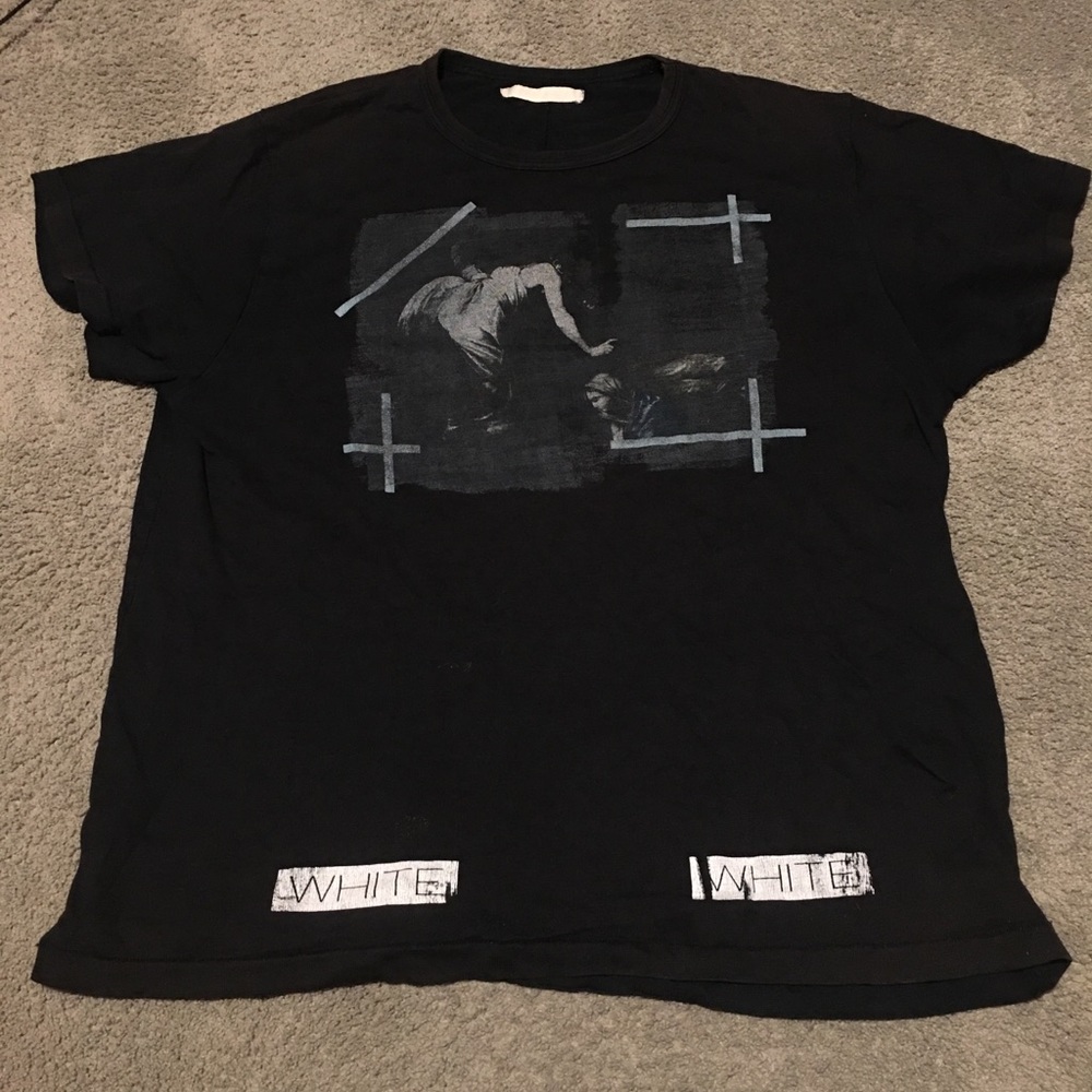 Off white black Caravaggio t shirt